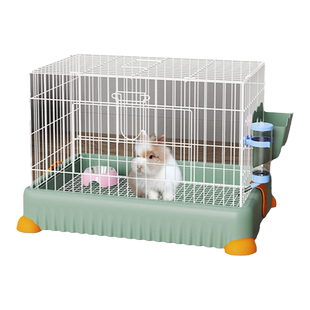 洁西兔笼子成兔幼兔专用笼子荷兰猪豚鼠用品大空间防喷尿家用豪华