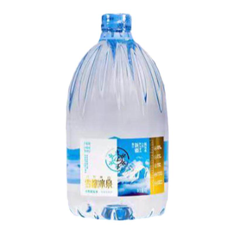 阿尔泰山雪都冰泉天然低氘冰川水 高端小分子团低钠水 4L*4桶/箱