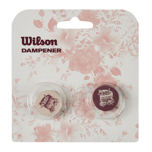 Wilson威尔胜中国限定玫瑰花卉缓震硅树脂网球配件2只装避震器