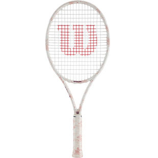 Wilson威尔胜粉色网球拍玫瑰花卉礼盒2025新款成人女士初学者套装