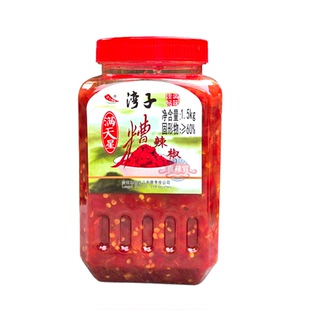 贵州特产剁辣椒酱湾子酸辣子椒剁椒鱼头满天星姜蒜糟辣椒炒菜炒饭