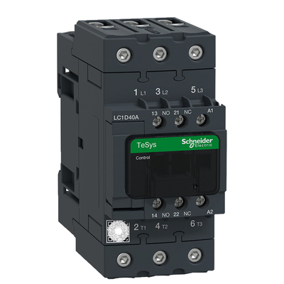 施耐德三极交流接触器LC1D40AM7C