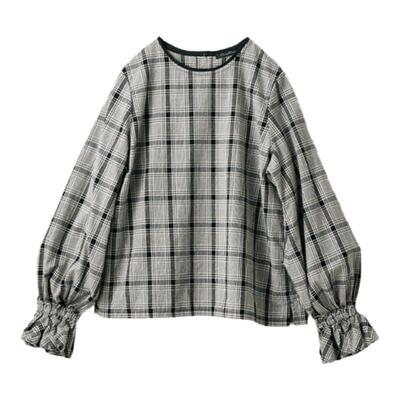 宽松百搭纯棉罩衫秋季设计感上衣