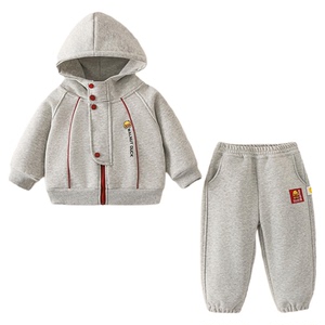 小黄鸭卫衣卫裤两件套