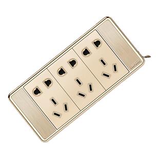 国际电工118型开关插座面板五孔一开15孔9六九孔十二12家用模块