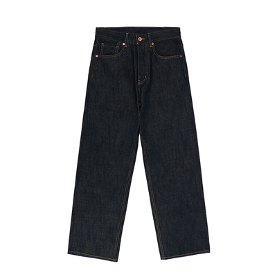 秋季新品直筒赤耳脱浆牛仔裤