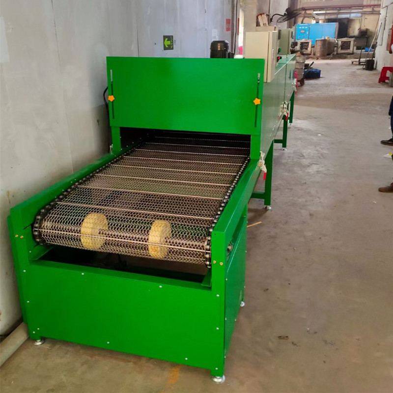 特氟龙红外线隧道炉烘干线棉签隧道烘干线五金件固化炉烘干流水线