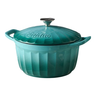 爱你多珐琅锅铸铁锅家用炖锅炖盅平底汤锅焖烧锅不粘锅多功能砂锅