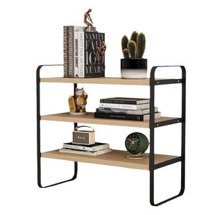 桌面多层收纳置物架子办公桌书桌分层架铁艺学生宿舍桌上小书架