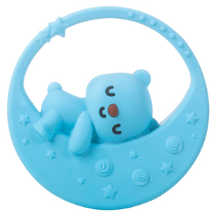 优彼小月亮安抚摇铃婴儿胎教音乐亲子早教宝宝哄睡益智玩具故事机