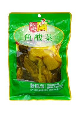 邓仕鱼酸菜爽口开味泡青菜咸菜