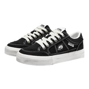 会说话的汤姆猫鞋子男鞋黑色帆布鞋男款男女同款低帮时尚休闲板鞋