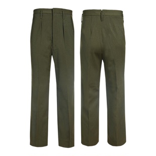 87老式正品87式陆校官马裤呢冬常服全毛中山装套装军迷收藏套装