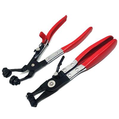 可弯式带线卡箍卡扣钳卡箍夹持钳子汽车水管卡箍钳直型喉式管束钳