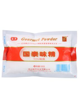 国泰味精100g*5袋家用炒菜调味料
