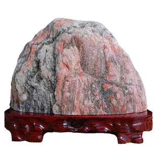 保真泰山石天然原石泰山石敢当室内客厅补角办公室阳石靠山石摆件