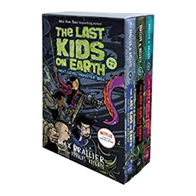 英文原版 The Last Kids on Earth Next Level Monster Box 地球上的孩子4-6册 魔法奇幻冒险小说 英文版青少年英语课外阅读书