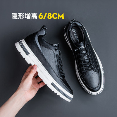 taobao agent Men 2022 New 鲞 Male? 0cm casual leather leisure leather shoes 姘 姘 姘 姘