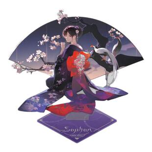 三体 ASK智子亚克力立牌画师漫画周边拼插桌面摆件三体周边