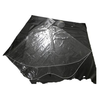 代驾司机专用电动雨衣透明男长款