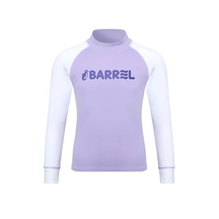 韩国BARREL儿童泳衣冲浪衣潜水服男女童防晒速干长袖分体游泳衣