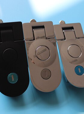 直销MS609锌合金平面拖挂式房车舱半圆电柜门工具箱MS838A锁