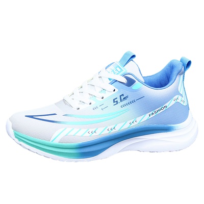 秋季新款潮跑步鞋男款超轻皮面运动鞋学生冬季防水防臭休闲旅游鞋