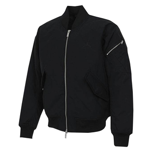 JORDAN男士复古防风立领保暖f飞行服棉衣夹克休闲运动外套FV7268