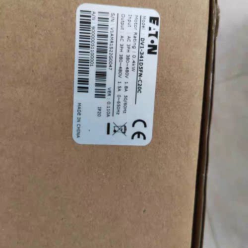 议价伊顿穆勒DV1-342D6FN-C20C高性能变频器体积小巧节省空间