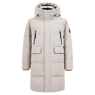 雪中飞工装户外羽绒服男女中长款2026冬季新款休闲情侣冬装外套