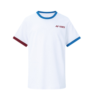 YONEX尤尼克斯羽毛球服短袖儿童T恤青少年运动上衣透气比赛训练服
