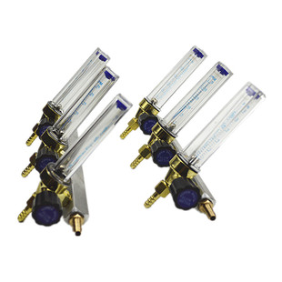 氧气管分接头3气体分流器鱼车鱼箱分仓氧气调压阀6气排开关阀5通