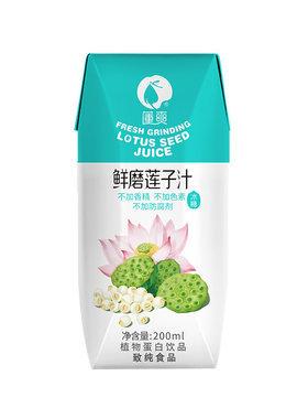 莲爽10瓶鲜磨宝宝植物奶