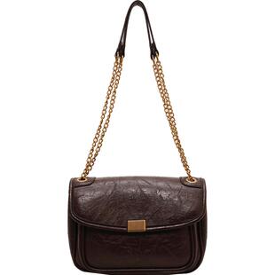 今年流行包包女士2026新款时尚百搭单肩斜挎包秋冬爆款链条小方包