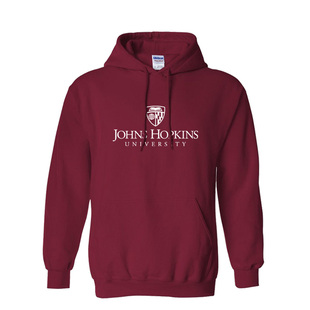 JHU约翰霍普金斯大学校服卫衣连帽套头冬季加绒加厚学生班服外套
