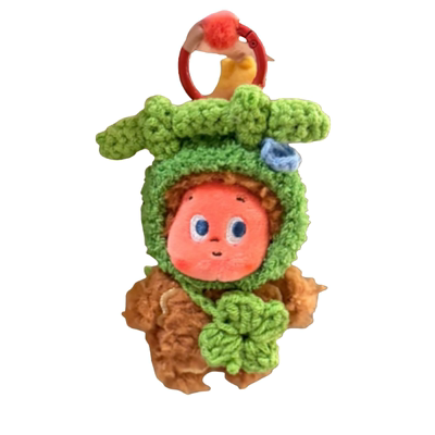 popmart星星人美味时刻娃衣4代mini现烤小饼干挂件圣诞节头套衣服