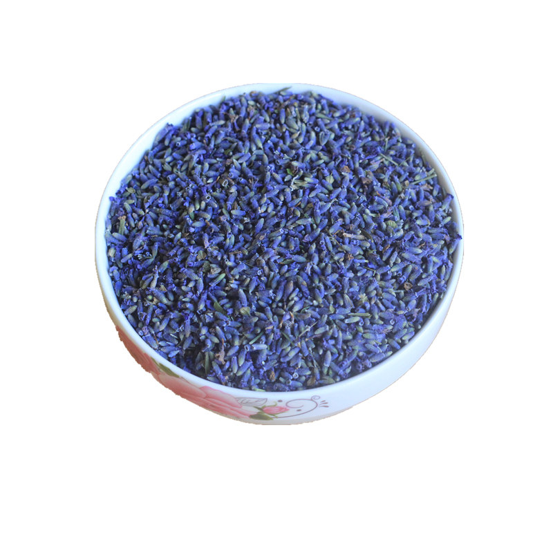 新花薰衣草花粒薰衣草干花粒薰衣草干花花粒纯天然干花特级包邮