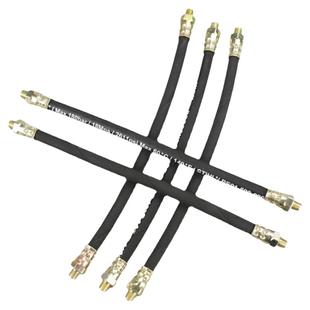 黄油枪软管防爆连接管手动防爆钢丝高压油管嘴头延长加长配件大全