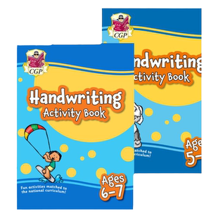 英国CGP原版 English Activity Book Ages 5-11 英语学前阅读 语法标点拼写 1-6年级活动练习册 英文原版