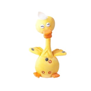 复读鸭电动玩具练习抬头训练神器会唱歌跳舞玩具仙人掌会动玩具