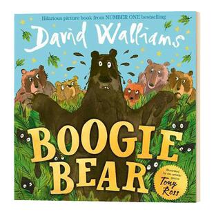 英文原版 Boogie Bear David Walliams布吉熊 - 大卫少年幽默绘本 英文版