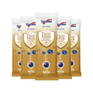 新西兰进口纽仕兰4.0高蛋白牛初乳高钙成人老年25g*5条调制乳奶粉