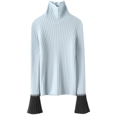 启超高端100%纯山羊绒衫