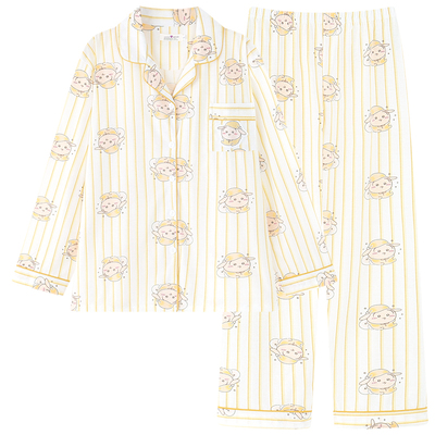 纯棉乌萨奇chiikawa睡衣秋长袖