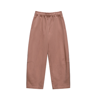 2026初春新款慵懒风休闲裤女宽松版运动裤春季卫裤气球裤弯刀裤