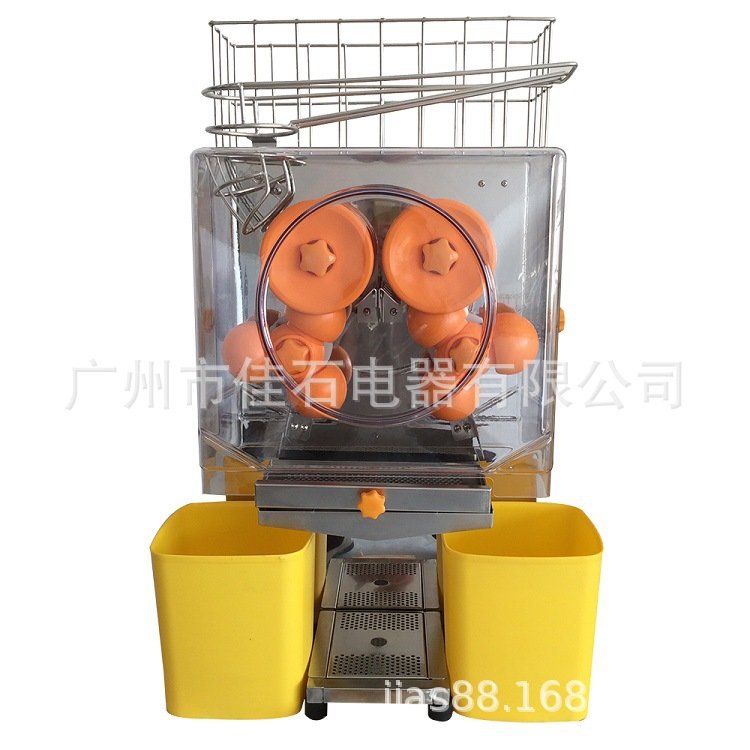 厂家供应 110V 压榨石榴汁机 商用 全自动橙汁机 电动现榨橙子机