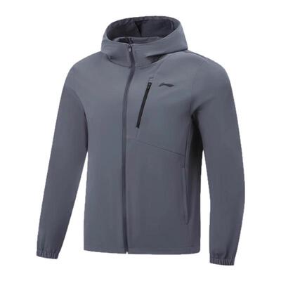 李宁休闲防泼水运动风衣