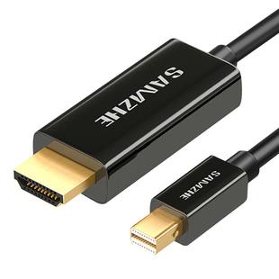 山泽minidp转hdmi线4k高清显示连接视频线迷你DP适用macbook