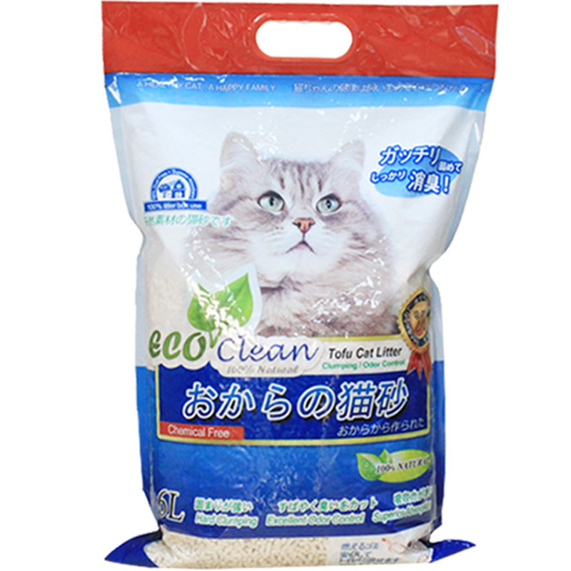NEO豆腐砂天净植物原味绿茶除臭猫砂艾可猫沙吸水结团快可冲马桶