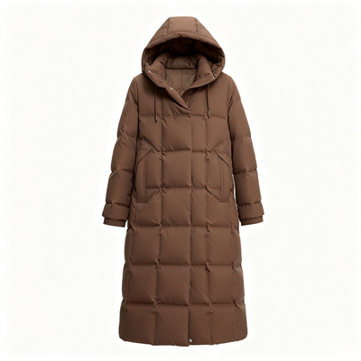 DeIFy/缔弗长款连帽羽绒服